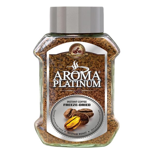 Instant Freeze-Dried Coffee 100g (Aroma Platinum)