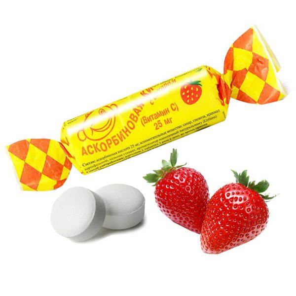 Ascorbic Acid Strawberry