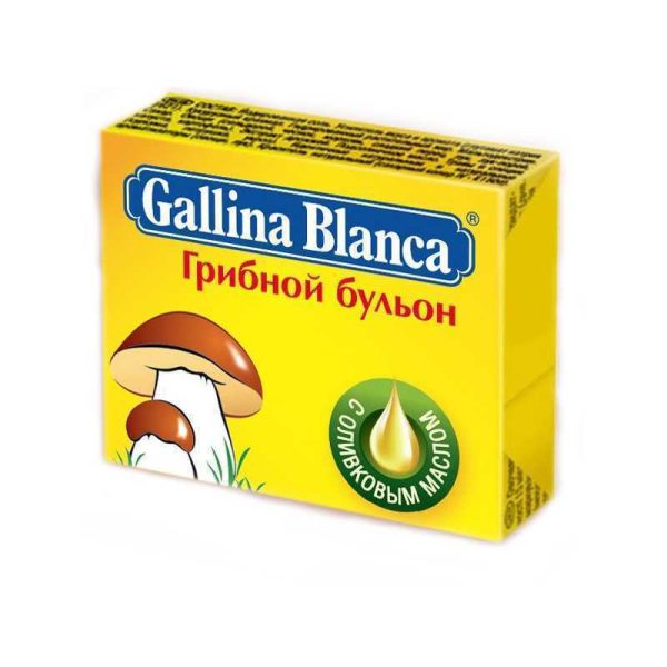 Soup Cube Mushroom (Gallina Blanca)