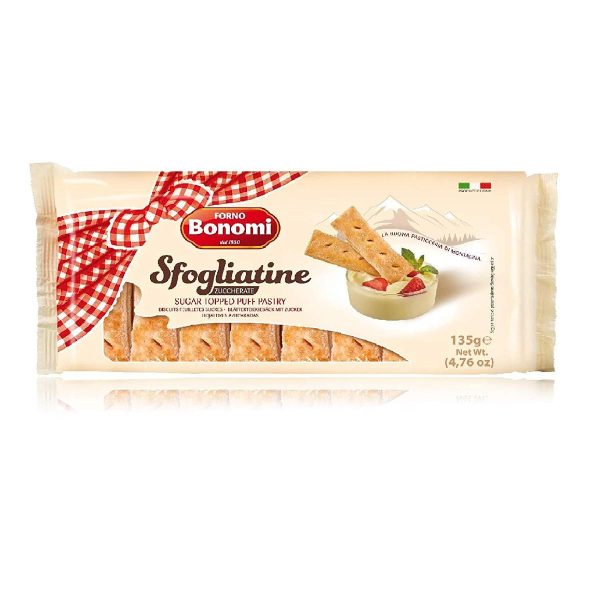 Sugar Topped Puff Pastry Sfogliatine (Bonomi)