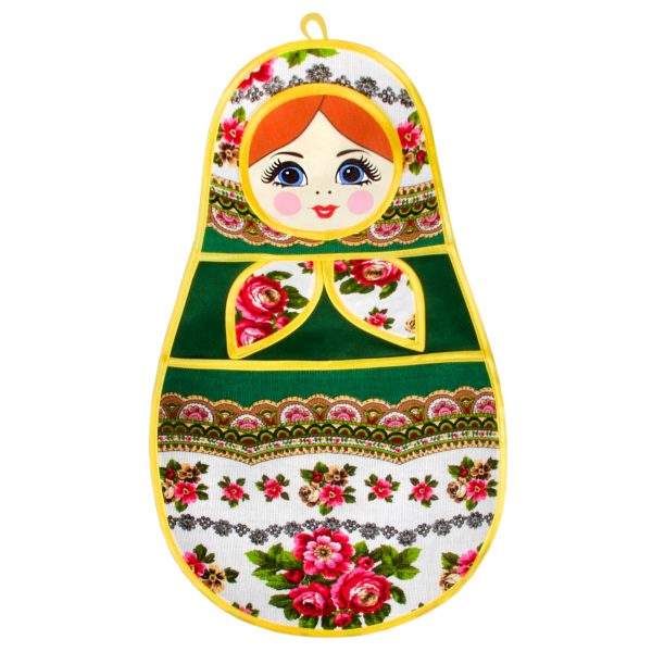 Green Matreshka Potholder