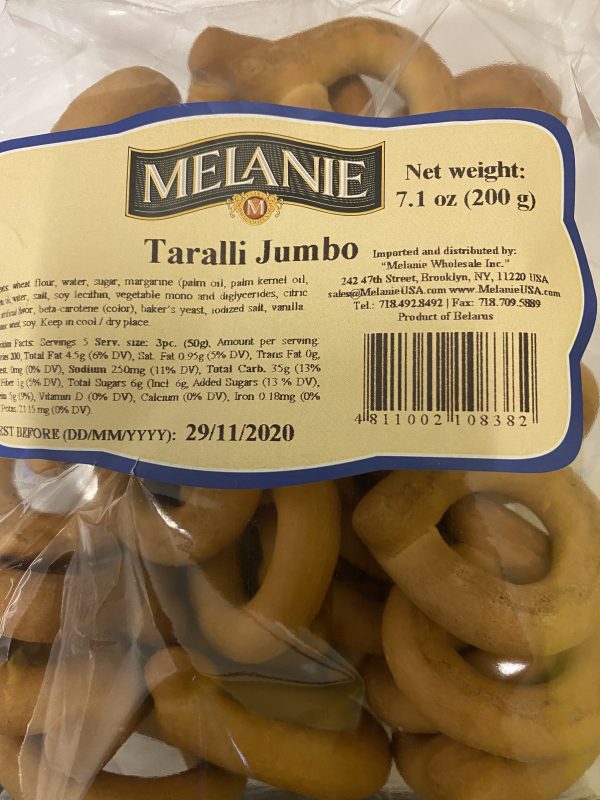 Taralli Jumbo 200g (Melanie)
